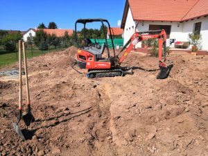 Kertépítés nehéz terepen - Felsőörs